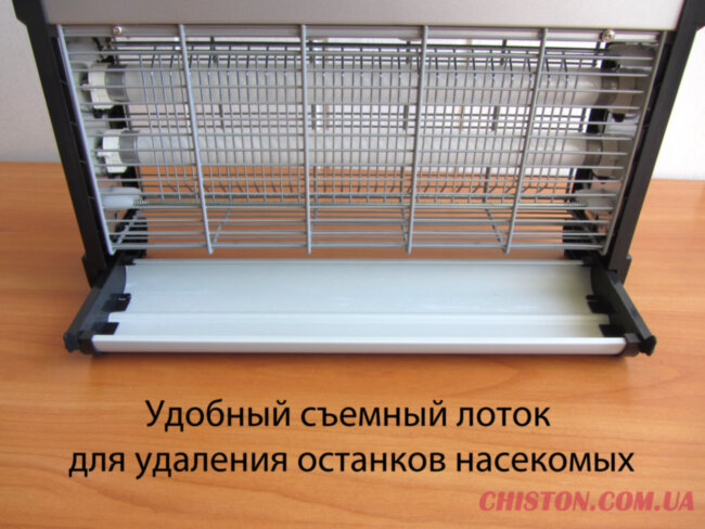 Уничтожитель мух, мошек, моли и комаров САНИКО-20 (90 м², 20 Вт, Польша)