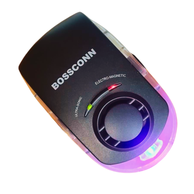 Отпугиватель мышей, крыс, тараканов, клопов, муравьев "Bossconn" (500 м²)